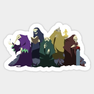 Low Poly Pantheon Sticker